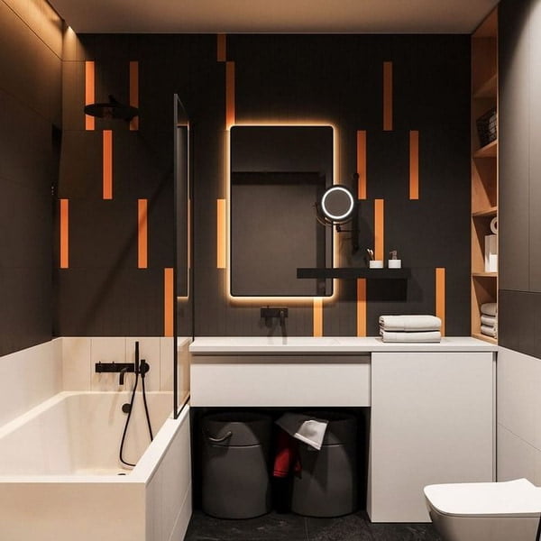 Badezimmer-Innenarchitekturtrends 2026