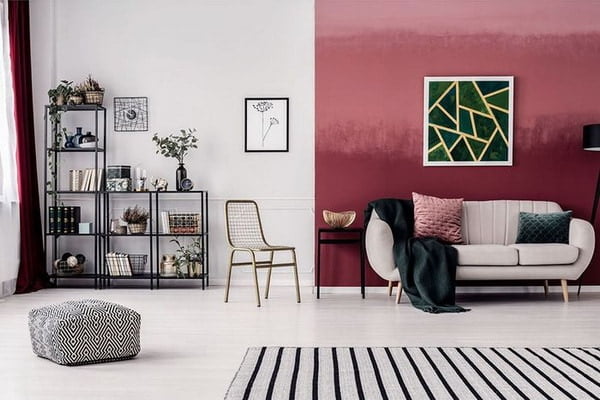 Beste Kombinationen für Wandfarbtrends im Wohnzimmer 2026