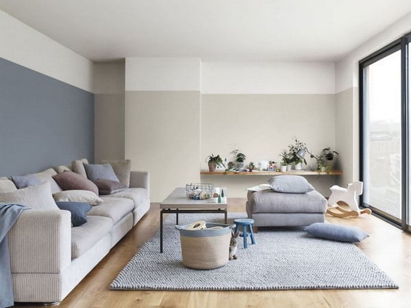 Beste Kombinationen für Wandfarbtrends im Wohnzimmer 2026