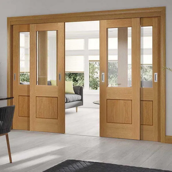 Türen 2026: Schiebetüren aus Glas und Holz