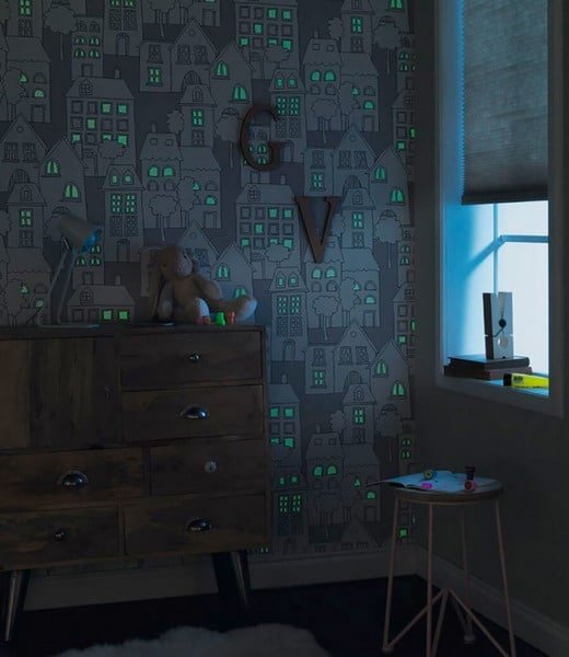 2020 Moderne 3D-Tapete im Innenraum