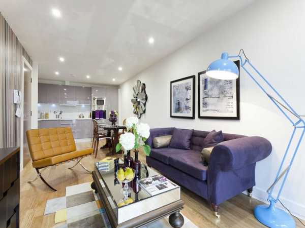 Modernes Wohnzimmer-Innendesign 2026