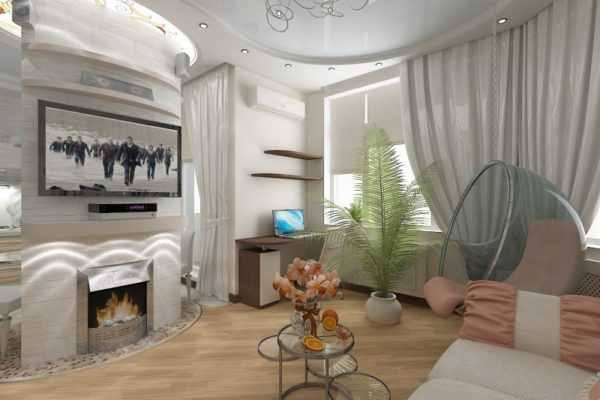 Modernes Wohnzimmer-Innendesign 2026