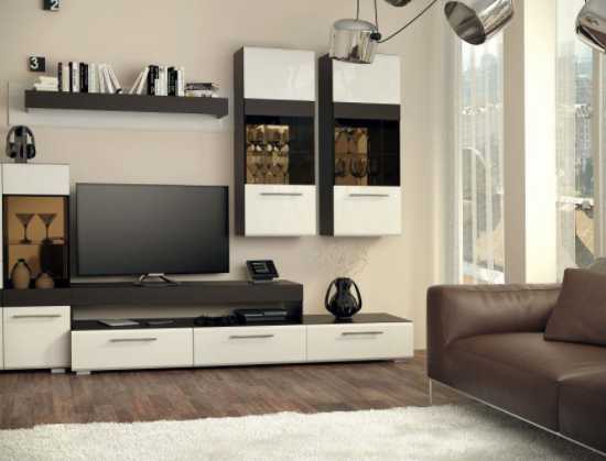 Modernes Wohnzimmer-Innendesign 2026