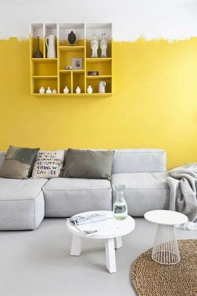 Beliebte Farben für Wohnzimmer – 26 originelle Ideen