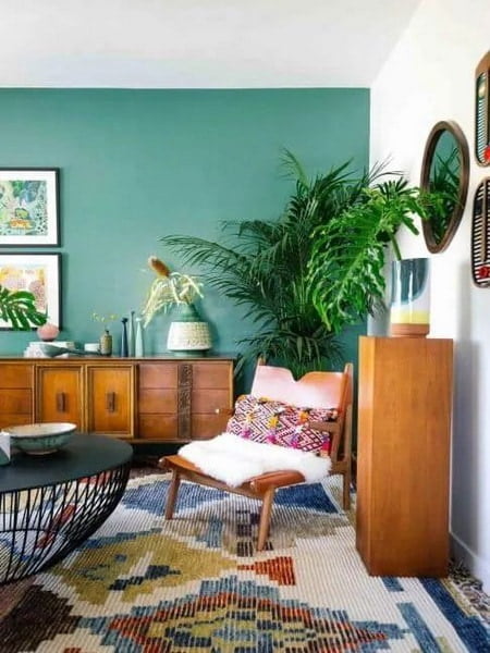 Beliebte Farben für Wohnzimmer – 26 originelle Ideen