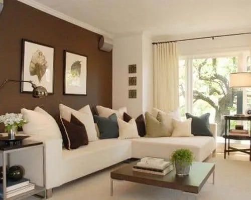 Beliebte Farben für Wohnzimmer – 26 originelle Ideen