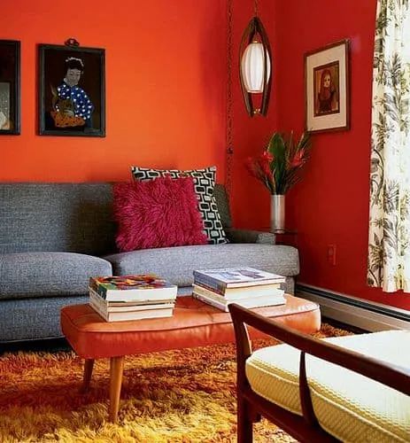 Beliebte Farben für Wohnzimmer – 26 originelle Ideen