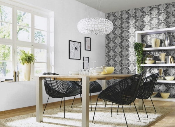 Beliebte kombinierte Tapeten in den Wohnzimmerdesigns 2026-2026