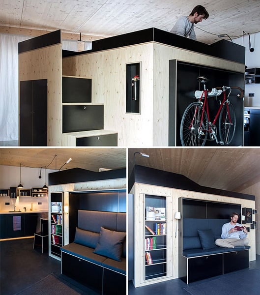 Neue Designtrends für kleine Studio-Apartments 2026