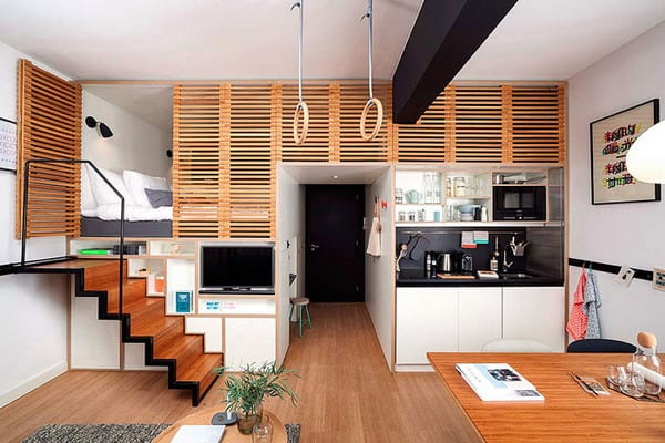 Neue Designtrends für kleine Studio-Apartments 2026