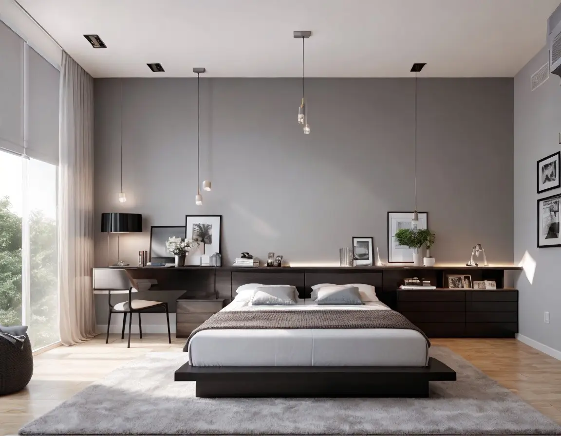 Wellness-Oase im Schlafzimmer: Integration von Spa-Elementen und Entspannungstechniken für ein ganzheitliches Wohlbefinden.