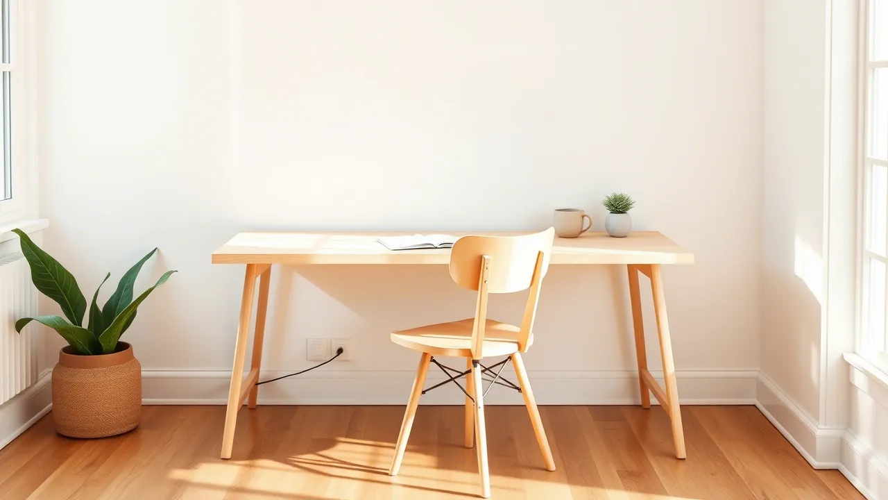 Natürliche Töne im minimalistischen Wohnstil